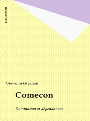cover image of Comecon